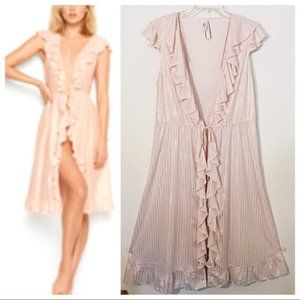 NEW VICTORIA’s SECRET Rose Accent Ruffled ROBE